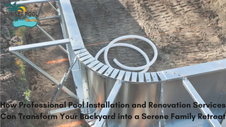 Pool Installation and Renovation